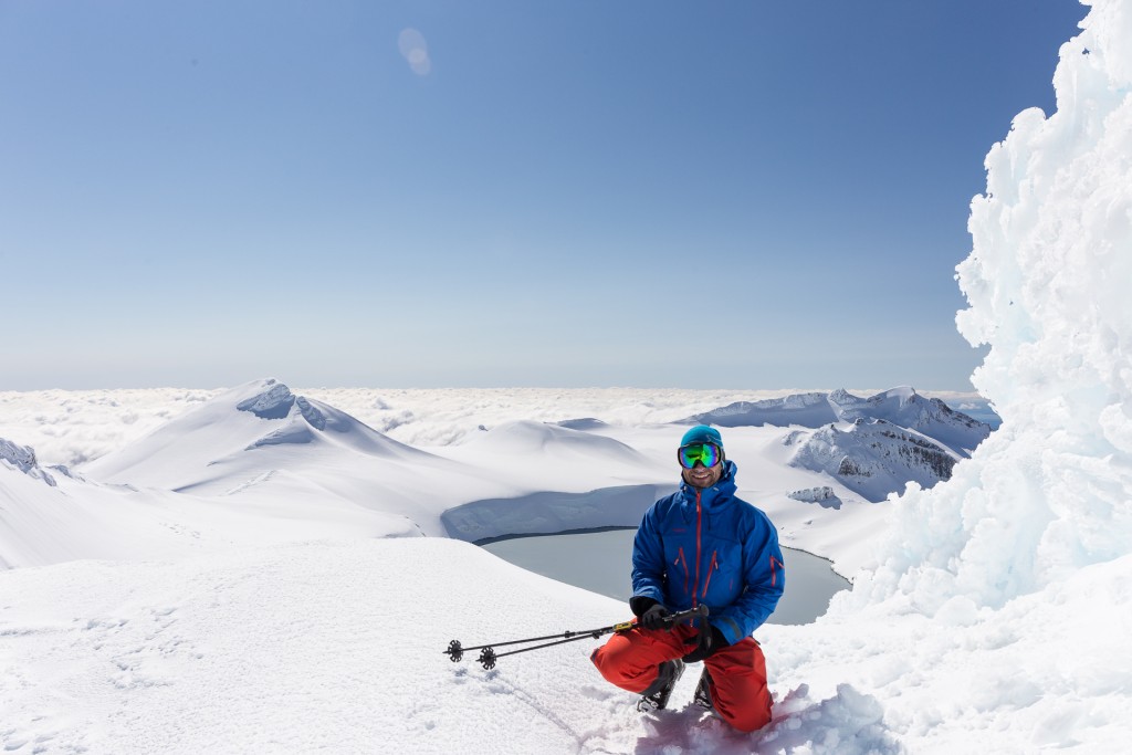 Oben auf dem Mt Ruapehu