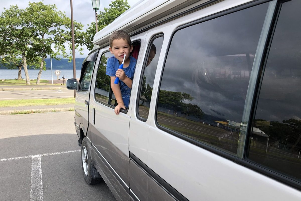 Campervan in Japan